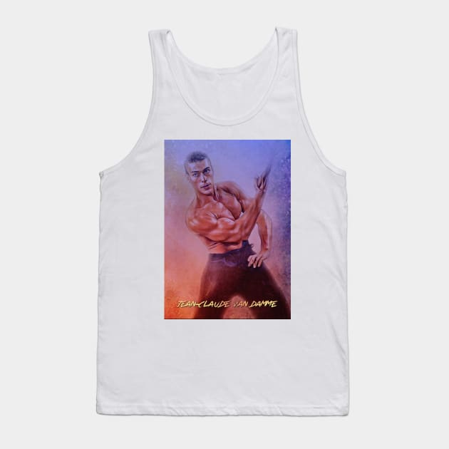 Van Damme Tank Top by Fantasy Brush Designs